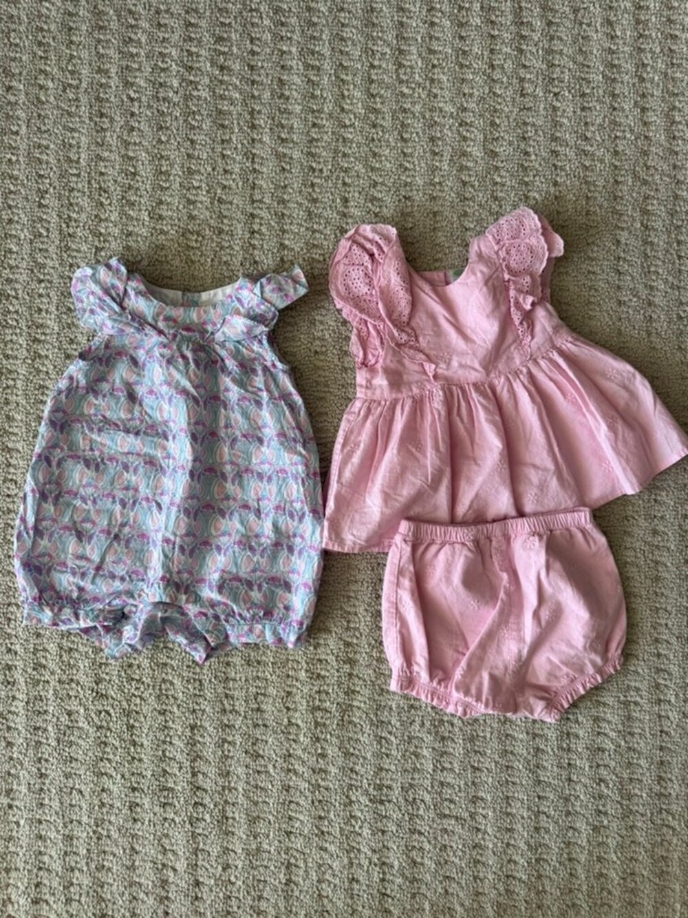 Jacadi Romper and bonus Little Me romper